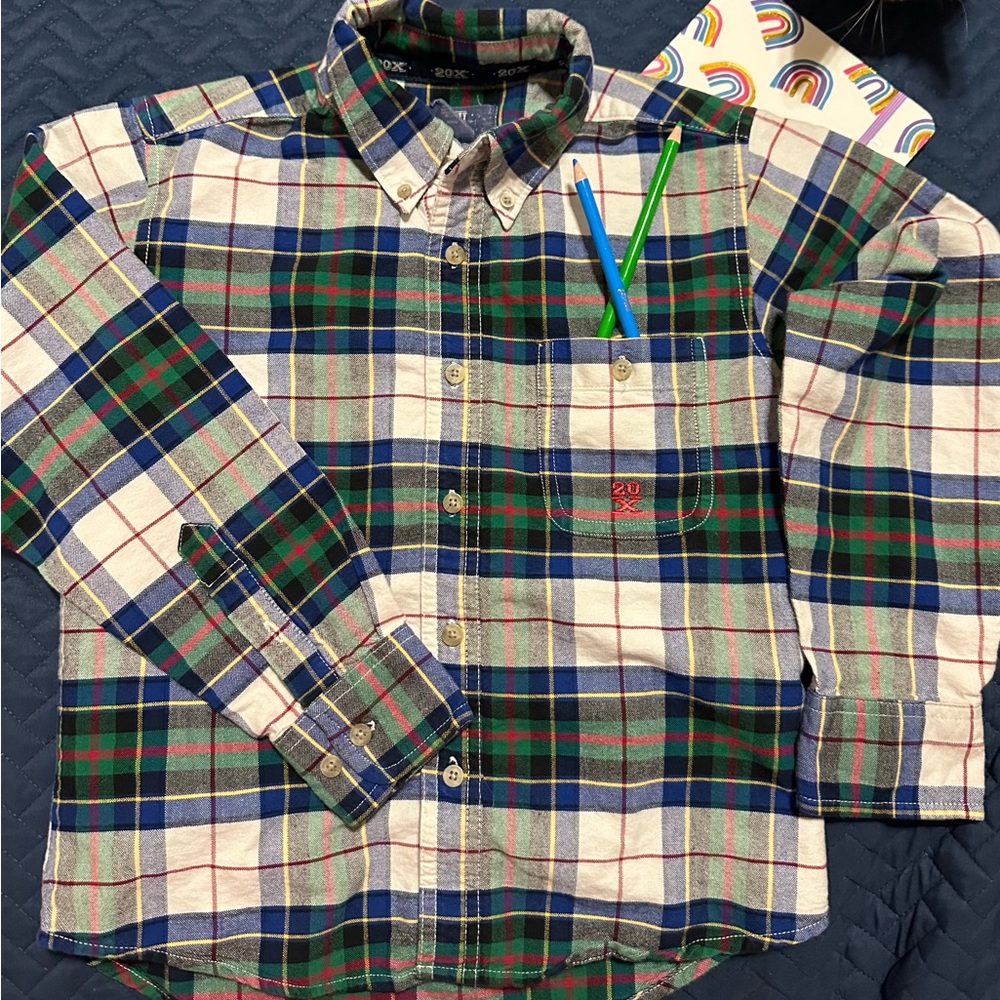 20x long sleeve boys shirt